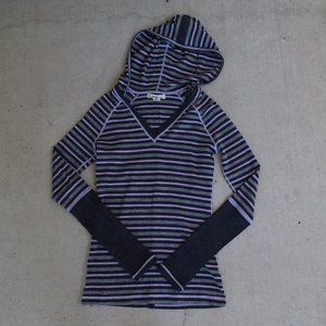 Hooded Merino Wool Long Sleeve